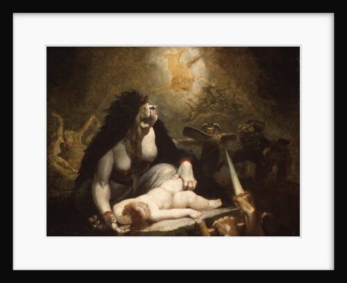 The Night-Hag Visiting Lapland Witches, 1796 by Henry Fuseli