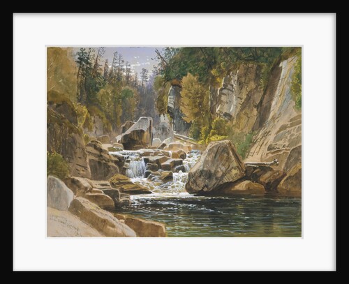 On the Ausable, 1869 by James David Smillie