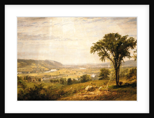 Wyoming Valley, Pennsylvania, 1864 by Jasper Francis Cropsey