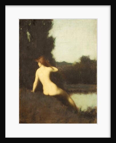 A Bather, 1881 by Jean Jacques Henner