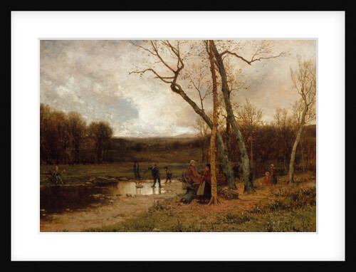 Saturday Afternoon, 1875 by Jervis McEntee