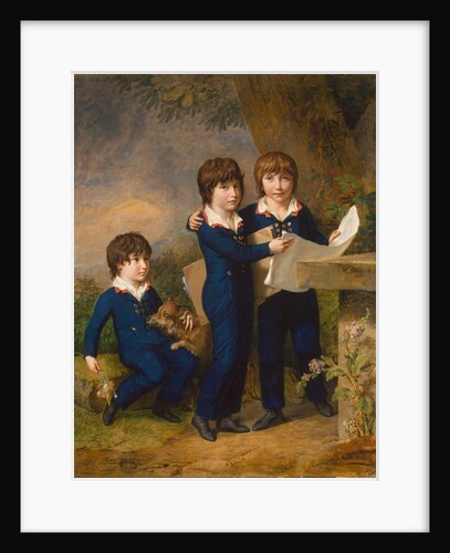 The Children of Martin Anton Heckscher: Johann Gustav Wilhelm Moritz…, 1805 by Johann Heinrich Wilhelm Tischbein