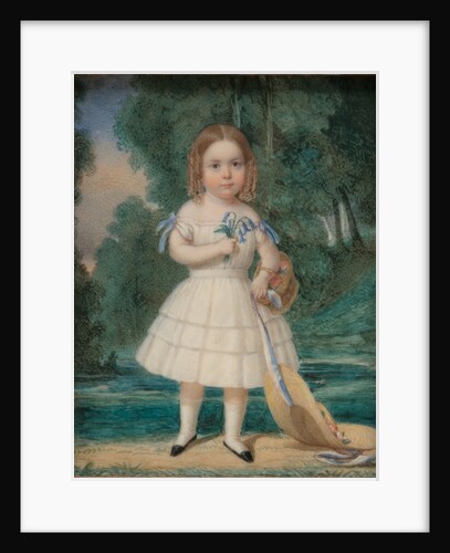 Florine Turner, 1845 by John Carlin