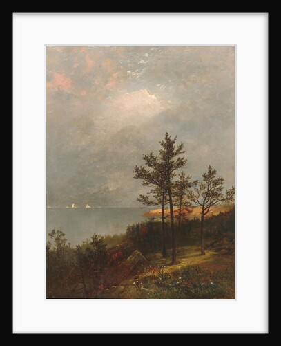 Gathering Storm on Long Island Sound, 1872 by John Frederick Kensett