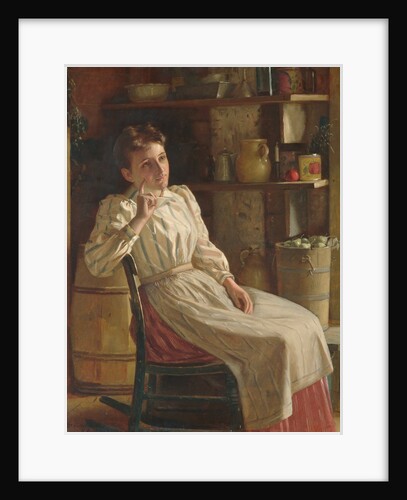 Meditation, ca. 1900-1910 by John George Brown