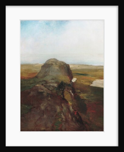 Autumn Study, View over Hanging Rock, Newport, R.I., 1868 by John La Farge