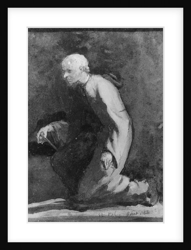 A Brittany Beadle?Sketch from Nature, 1856 by John La Farge