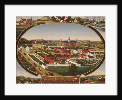 Berks County Almshouse, 1880, 1880 by John Rasmussen