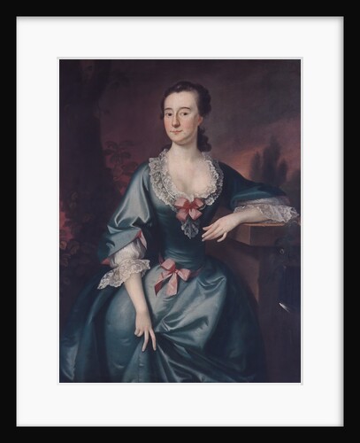 Mrs. David Chesebrough, 1754 by Joseph Blackburn
