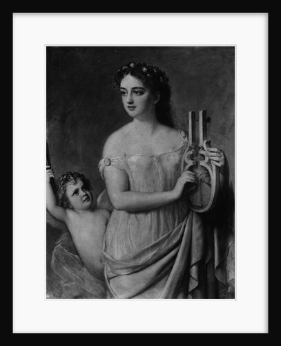 Erato, 1869 by Giuseppe Fagnani