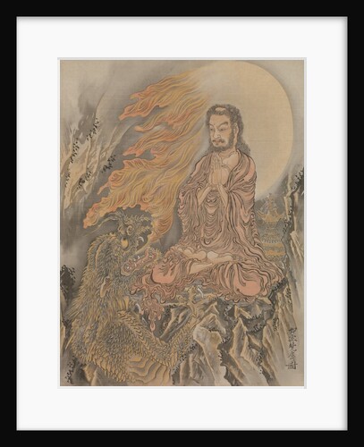 Shakyamuni Conquering the Demons, ca. 1888 by Kawanabe Kyosai