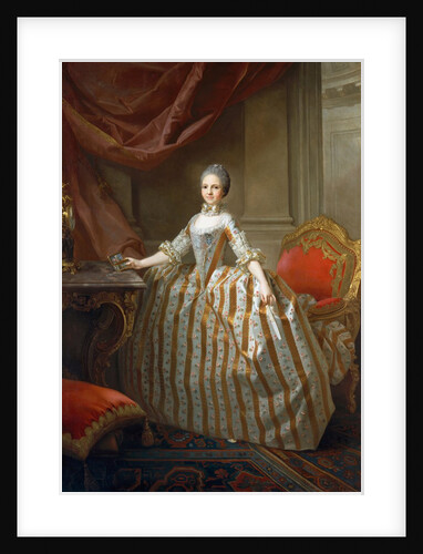 Maria Luisa of Parma, Later Queen of Spain, 1765 by Laurent Pecheux
