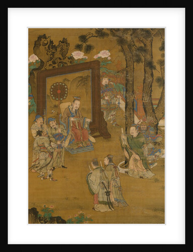 Remonstrating with the emperor, late 15th-early 16th century by Liu Jun