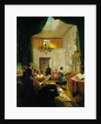 Women's Art Class, ca. 1868 by Louis Lang