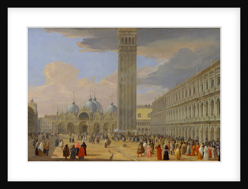 Piazza San Marco, Venice, ca. 1709 by Luca Carlevarijs