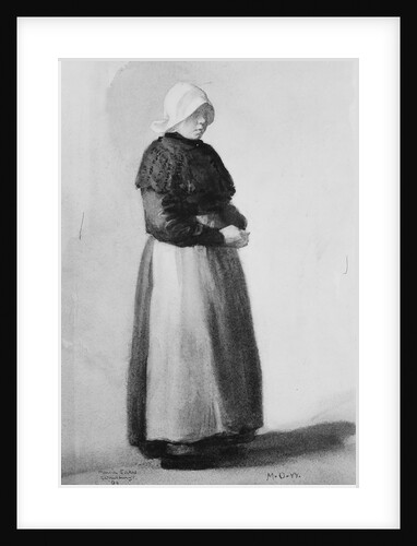 Dutch Woman, 1894 by Marcia Oakes Woodbury