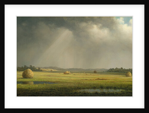 Newburyport Meadows, ca. 1876-81 by Martin Johnson Heade