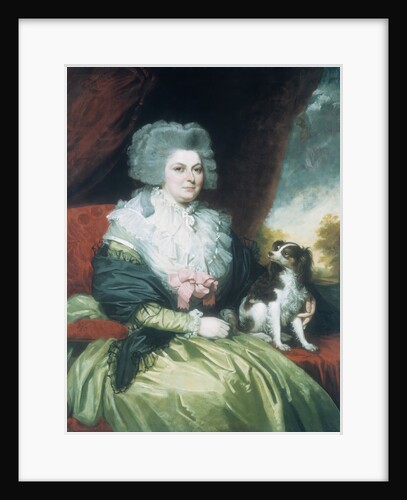 Lady with a Dog, 1786 by Mather Brown