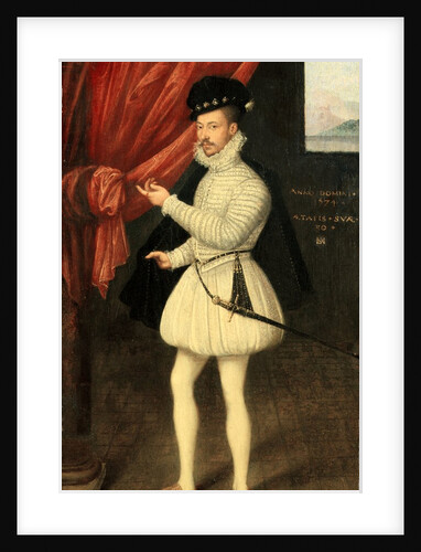 Portrait of a Man in White, 1574 by Monogrammist LAM