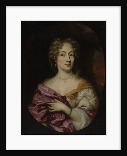 Ingena Rotterdam, Betrothed of Admiral Jacob Binkes, 1676 by Nicolaes Maes