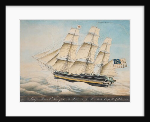 The Ship 'Macon', 1828-35 by Nivelet