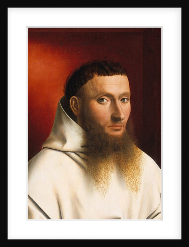 Portrait of a Carthusian, 1446 by Petrus Christus
