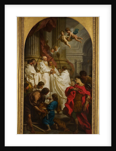 The Mass of Saint Basil, 1746 by Pierre Subleyras