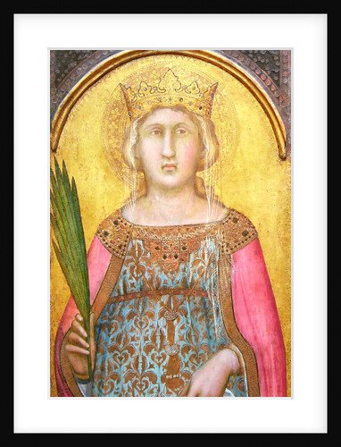 Saint Catherine of Alexandria, shortly after 1342 by Pietro Lorenzetti