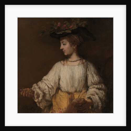 Flora, ca. 1654 by Rembrandt Harmensz van Rijn
