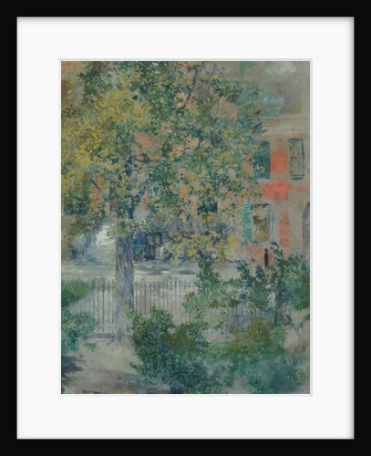 View from the Artist's Window, Grove Street, ca. 1900 by Robert Frederick Blum