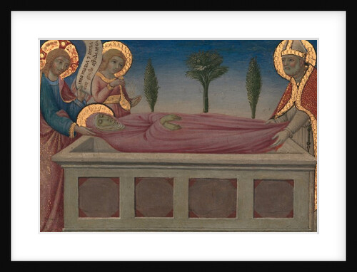 The Burial of Saint Martha, ca. 1460-70 by Sano di Pietro