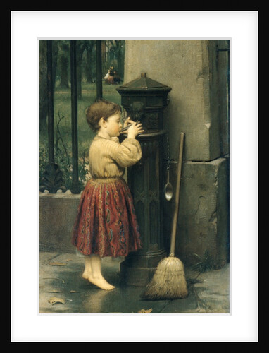 The Crossing Sweeper, ca. 1860s by Seymour Joseph Guy