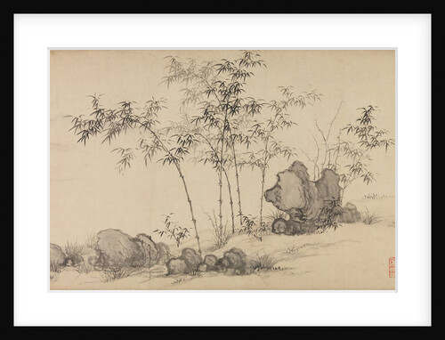 Bamboo grove, late 14th century by Shen Xun