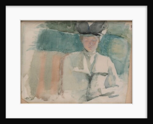 Portrait of a Lady, ca. 1898 by Theodora W. Thayer