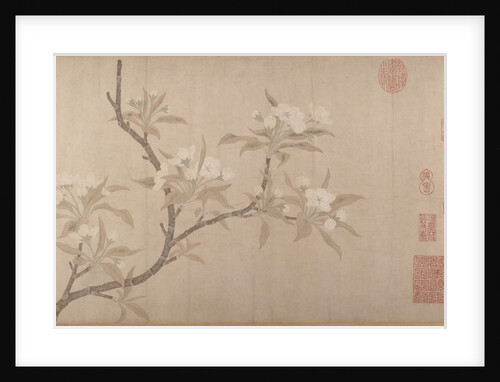 Pear Blossoms, ca. 1280 by Unknown