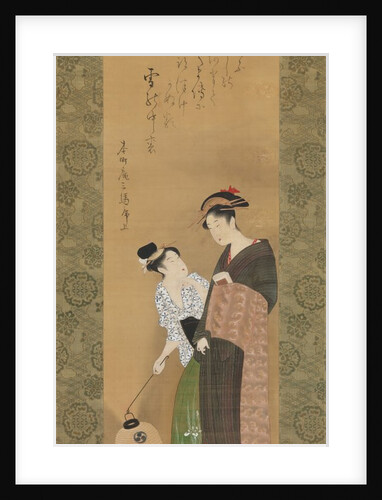 Woman and Attendant, ca. 1795 by Utagawa Toyokuni I
