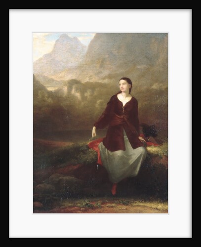 The Spanish Girl in Reverie, 1831 by Washington Allston