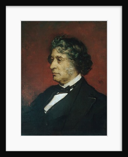 Charles Sumner, 1875 by William Morris Hunt