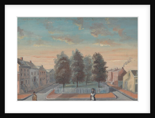 Baked Pears in Duane Park, 1870s by William P. Chappel