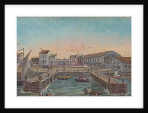 Old Ferry Stairs, 1870s by William P. Chappel