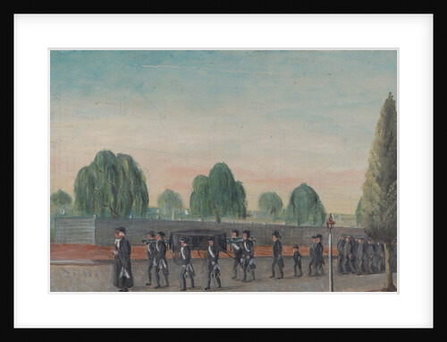 Adult Funeral Procession, 1870s by William P. Chappel