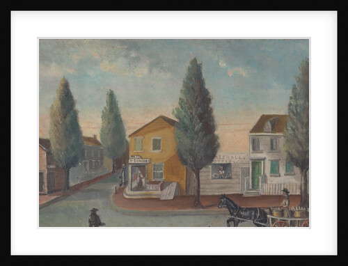 The Baker's Wagon, 1870s by William P. Chappel