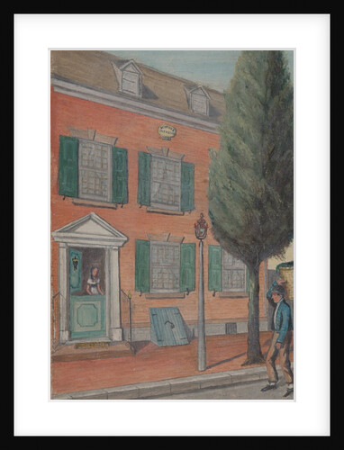 Tea Rusk and Brick House, 1870s by William P. Chappel