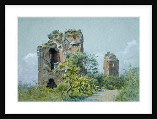 Baths of Trajan, ca. 1882 by William Stanley Haseltine