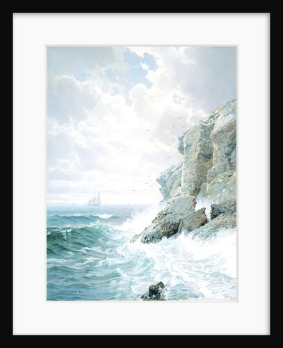 Purgatory Cliff, 1876 by William Trost Richards