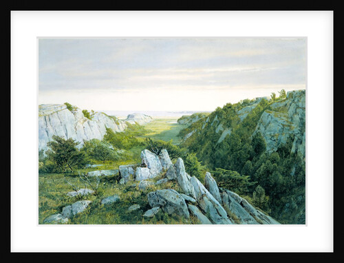 From Paradise to Purgatory, Newport, 1878 by William Trost Richards