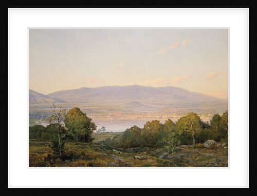 Sundown at Centre Harbor, New Hampshire, 1874 by William Trost Richards