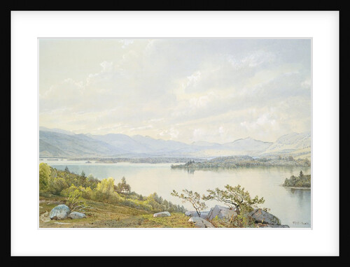 Lake Squam and the Sandwich Mountains, 1872 by William Trost Richards