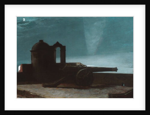 Searchlight on Harbor Entrance, Santiago de Cuba, 1901 by Winslow Homer