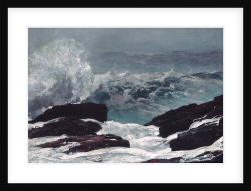 Maine Coast, 1896 by Winslow Homer